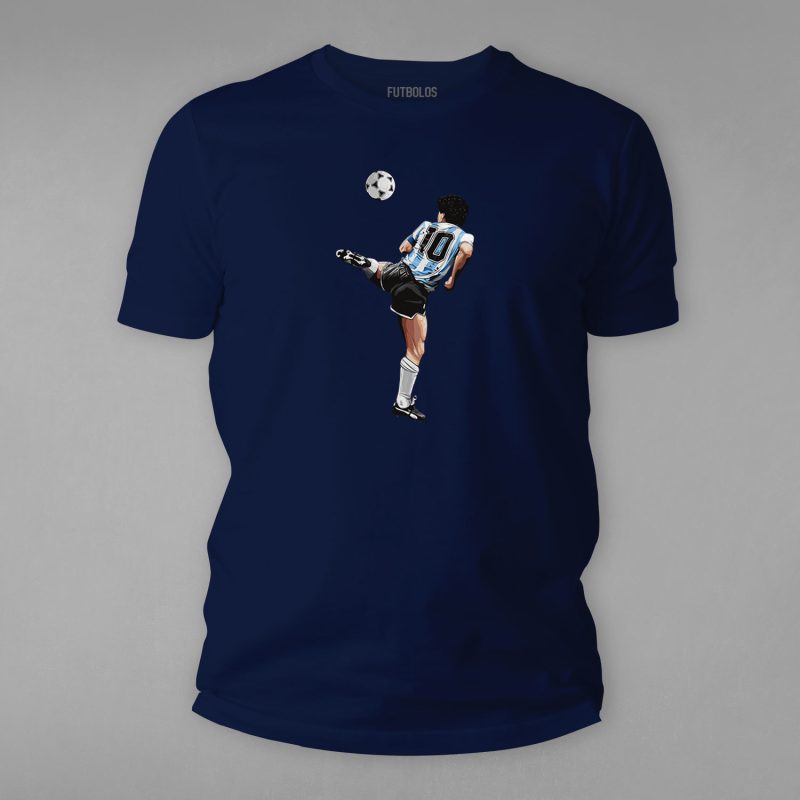 FTBL-019-Lacivert Maradona Tişörtü