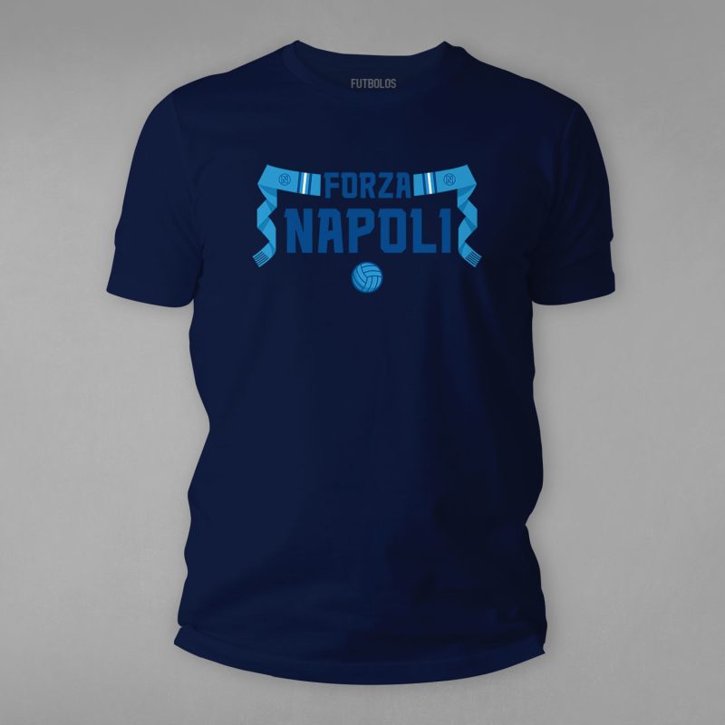 FTBL-014-Lacivert Napoli Tişörtü