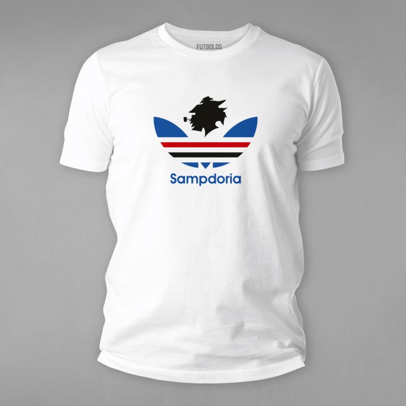 FTBL-029-Beyaz Sampdoria Tişörtü