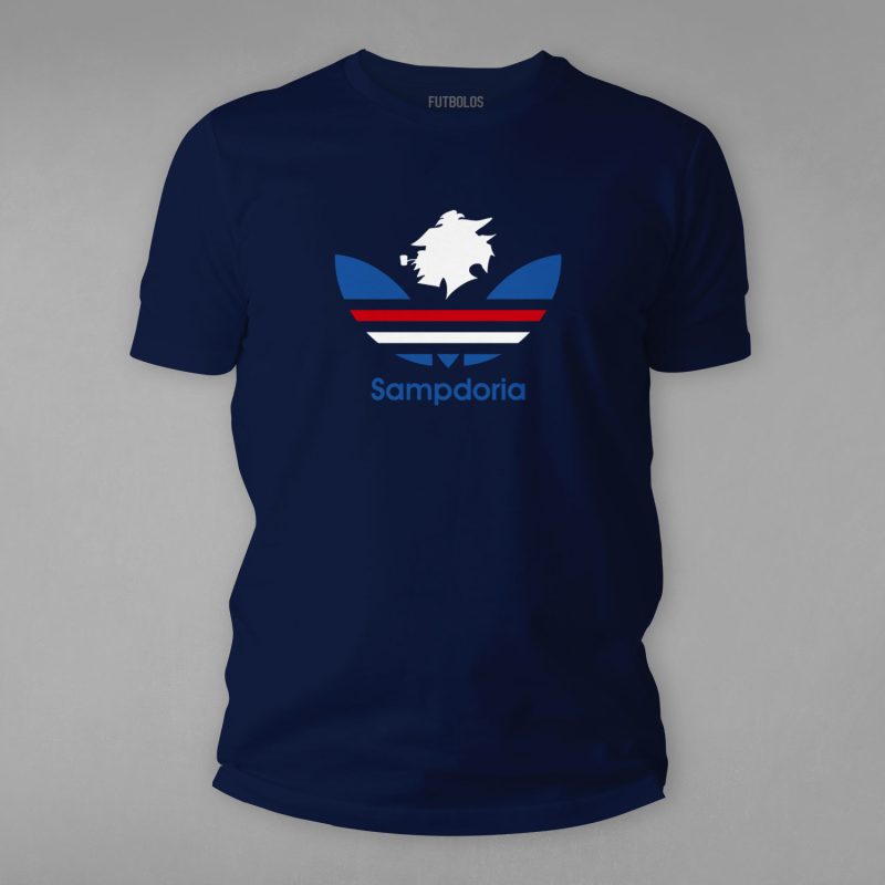 FTBL-029-Lacivert Sampdoria Tişörtü