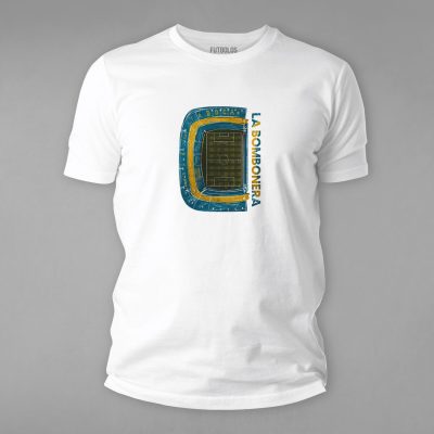 FTBL-004-Beyaz Boca Juniors Tişörtü