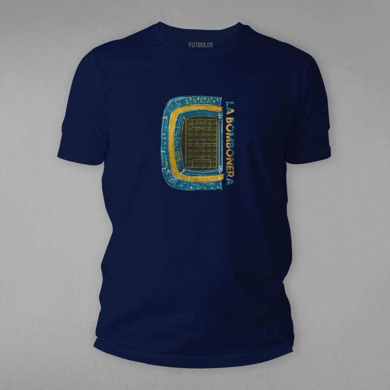 FTBL-004-Lacivert Boca Juniors Tişörtü
