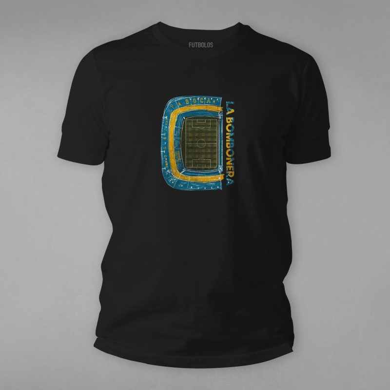 FTBL-004-Siyah Boca Juniors Tişörtü