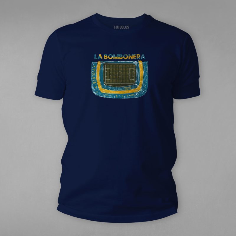 FTBL-005-Lacivert Boca Juniors Tişörtü