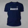 FTBL-119-Lacivert Inter Milan Nostalji Forma Tişörtü