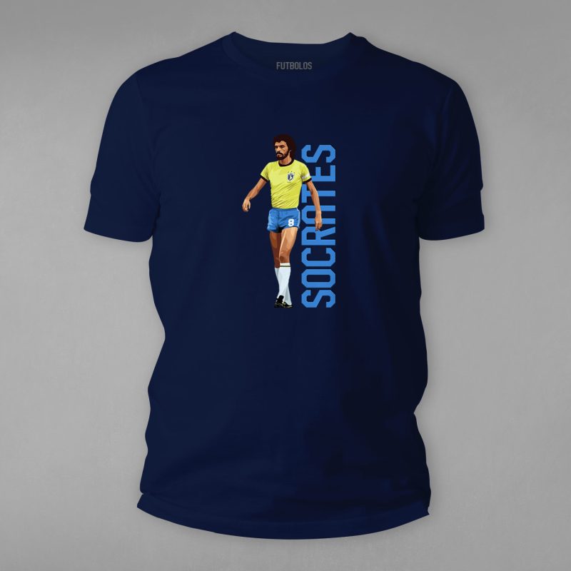 FTBL-150-Lacivert Socrates Tişörtü