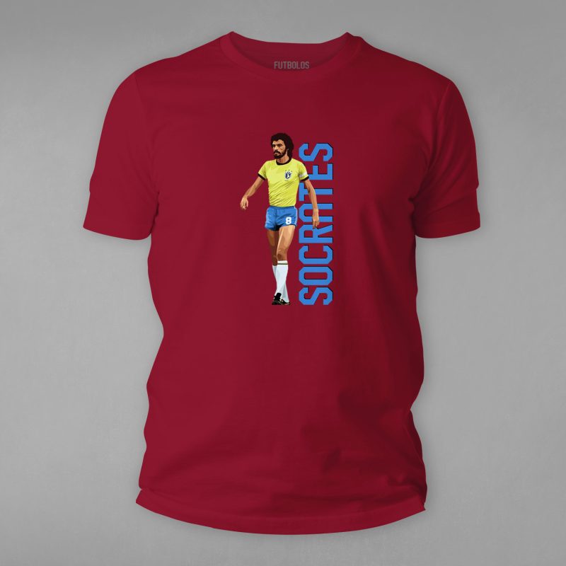 FTBL-150-Maroon Socrates Tişörtü