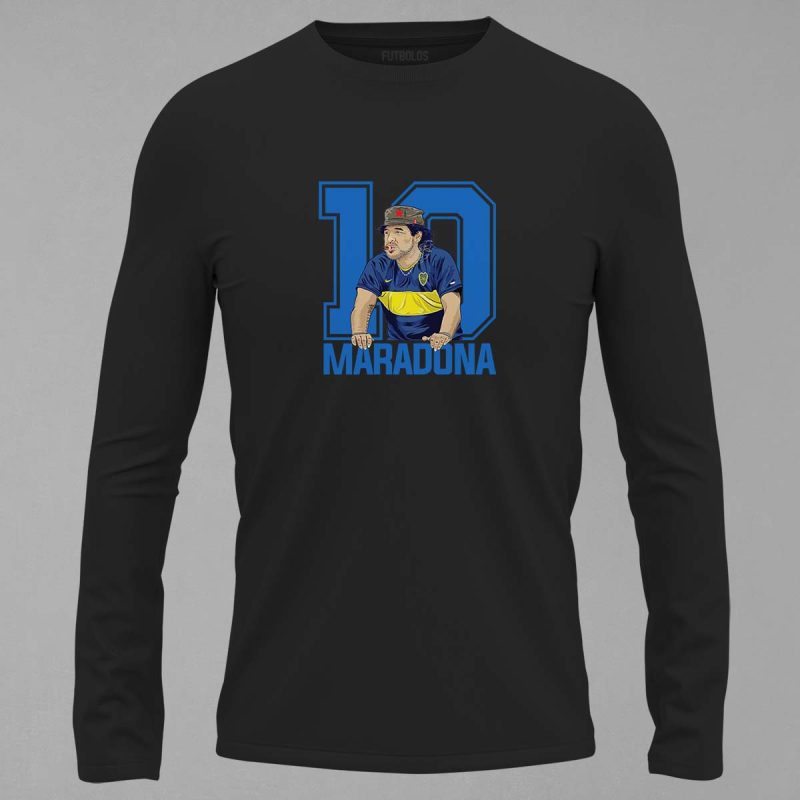 Diego Maradona Uzun Kollu Tişört