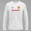 Manchester United Nostalji Uzun Kollu Tişört
