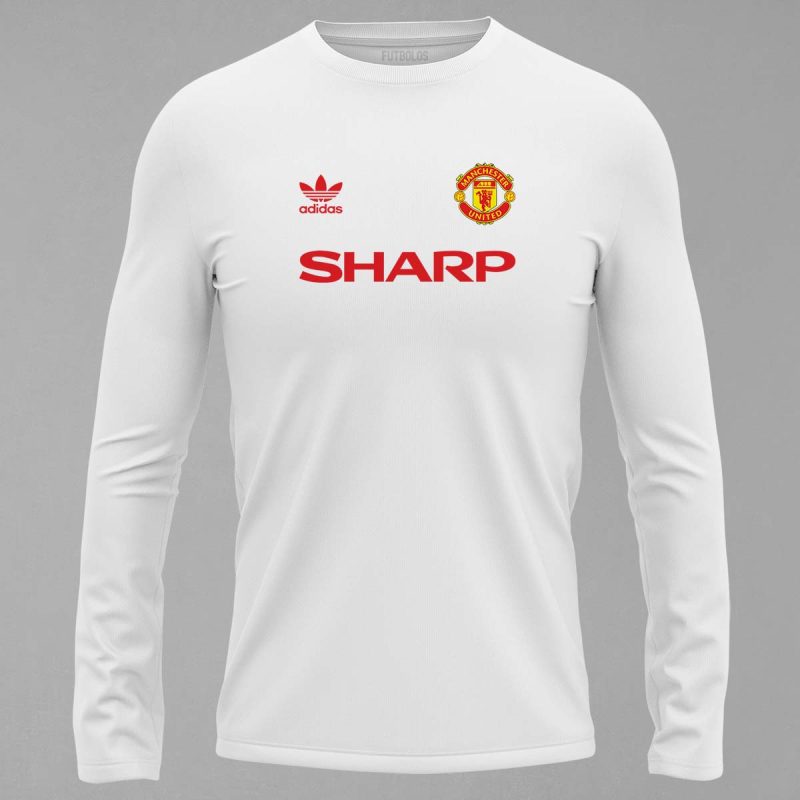 Manchester United Nostalji Uzun Kollu Tişört