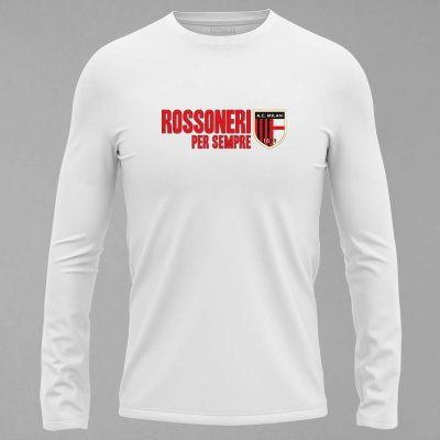 AC Milan Rossoneri Uzun Kollu Tişört