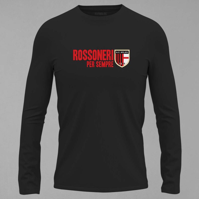 AC Milan Rossoneri Uzun Kollu Tişört