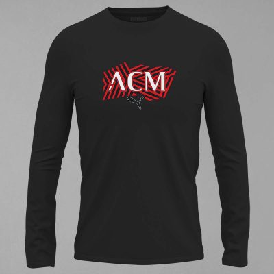 Associazione Calcio Milan Uzun Kollu Tişört