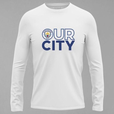 Manchester City Cityzen Uzun Kollu Tişört