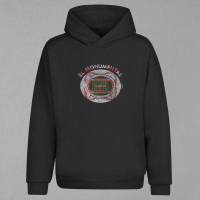 River Plate El Monumental Kapşonlu Sweatshirt