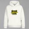 HD-046-Ekru Borussia Dortmund Kapşonlu Sweatshirt
