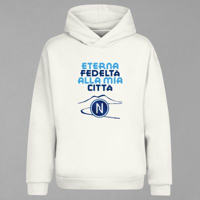 HD-051-Ekru Napoli Kapşonlu Sweatshirt