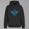 HD-054-Siyah Napoli Kapşonlu Sweatshirt