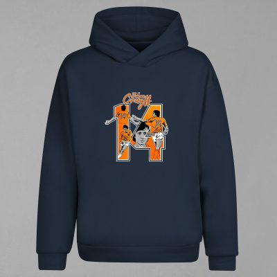 HD-058-Lacivert Cruyff Kapşonlu Sweatshirt