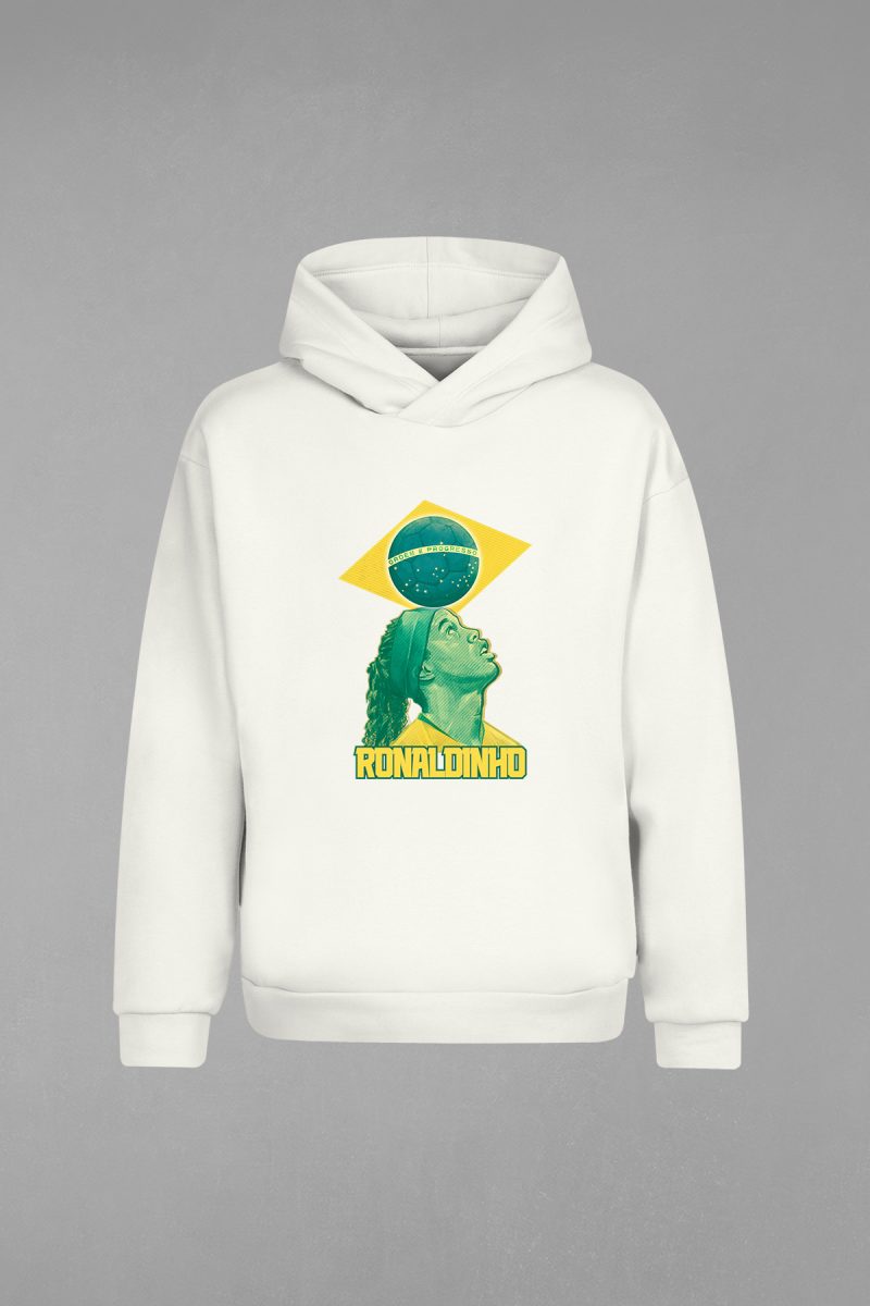 Ronaldinho Kapşonlu Sweatshirt