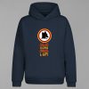 HD-101-Lacivert Roma Kapşonlu Sweatshirt