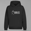 HD-111-Siyah Sergen Yalçın Kapşonlu Sweatshirt