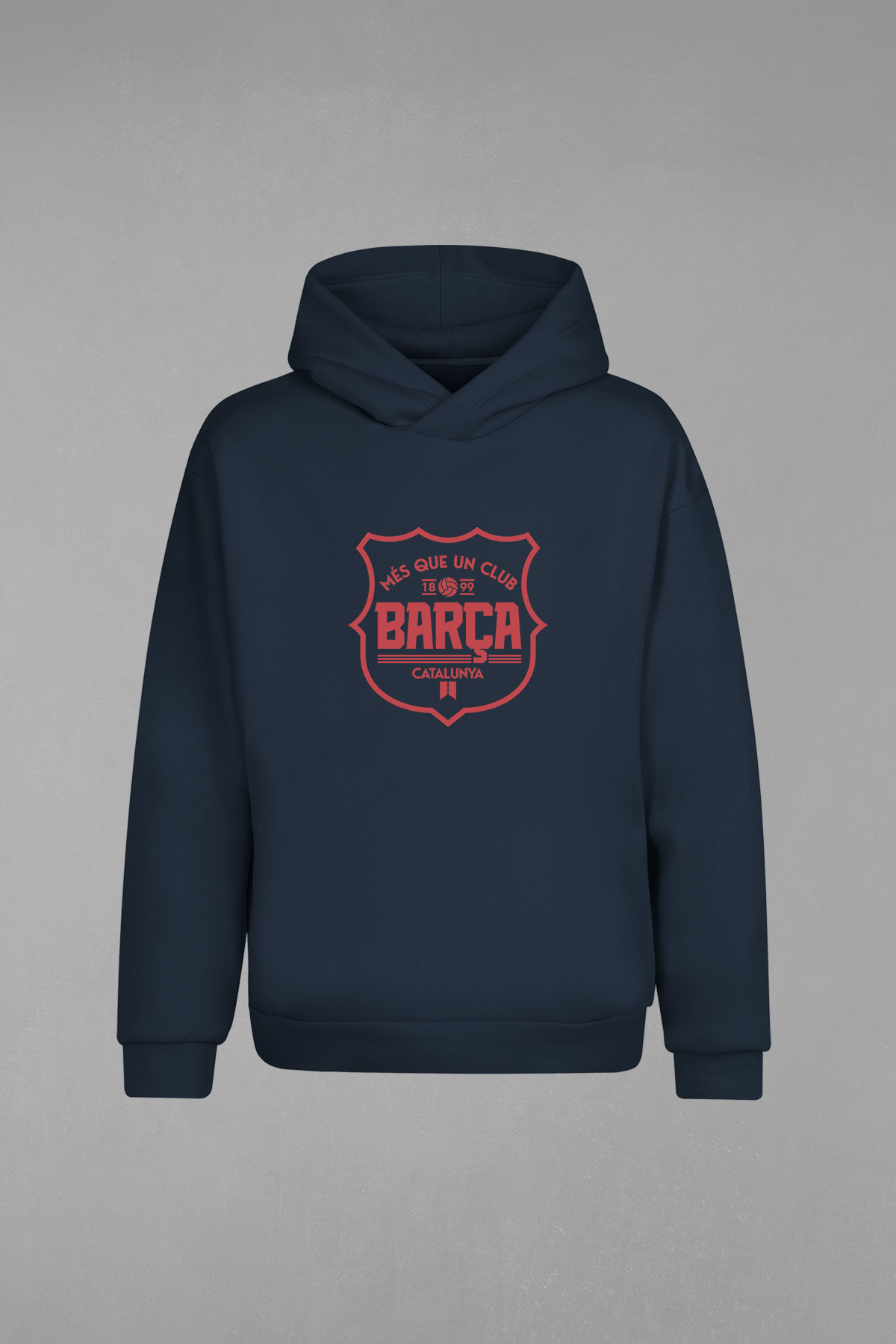 Barcelona Kapşonlu Sweatshirt