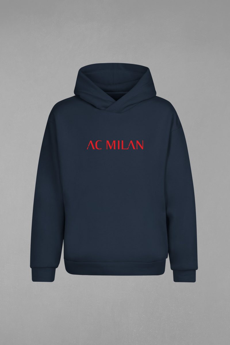 AC Milan Kapşonlu Sweatshirt