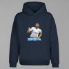 HD-143-Lacivert Benzema Kapşonlu Sweatshirt