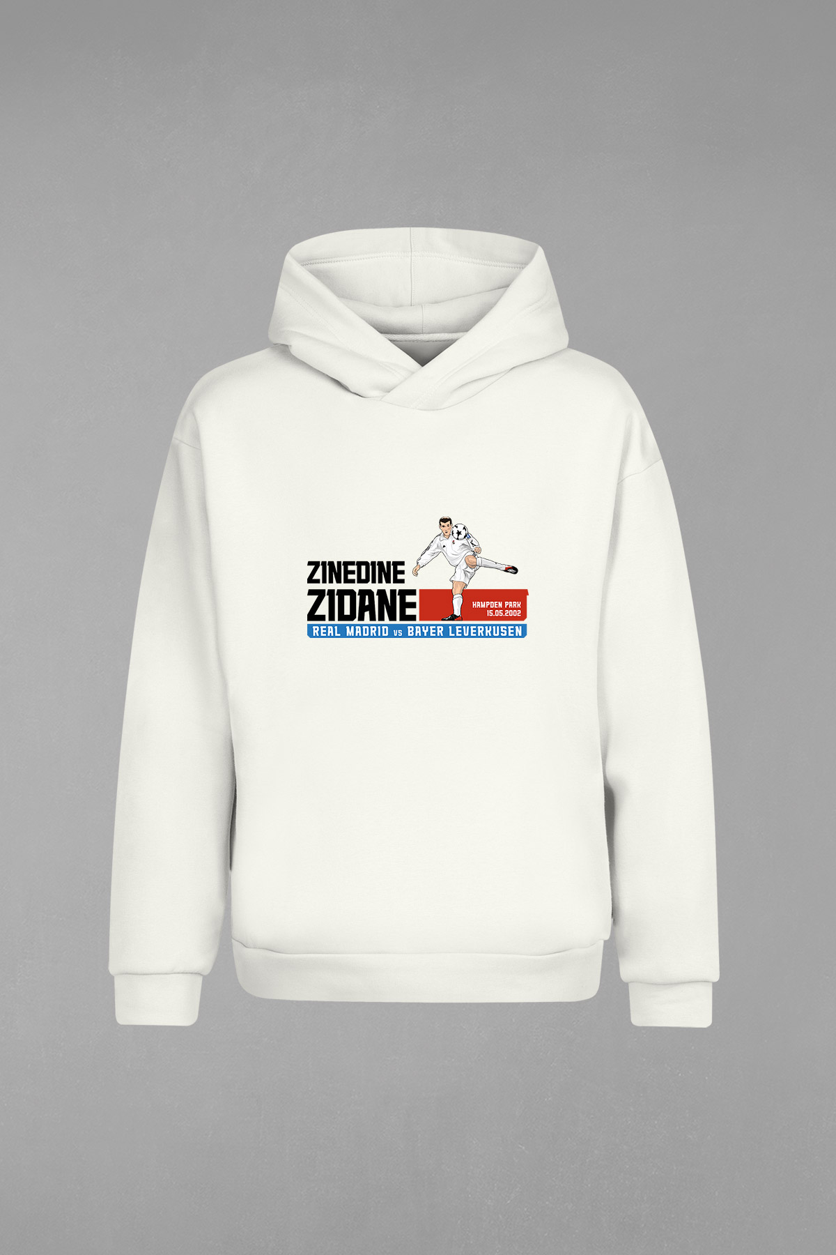 Zidane Leverkusen Hatıra Kapşonlu Sweatshirt
