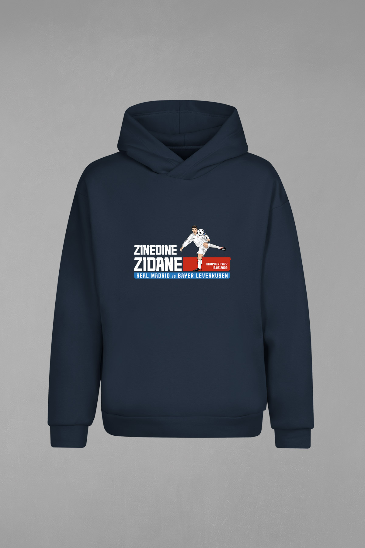 Zidane Leverkusen Hatıra Kapşonlu Sweatshirt