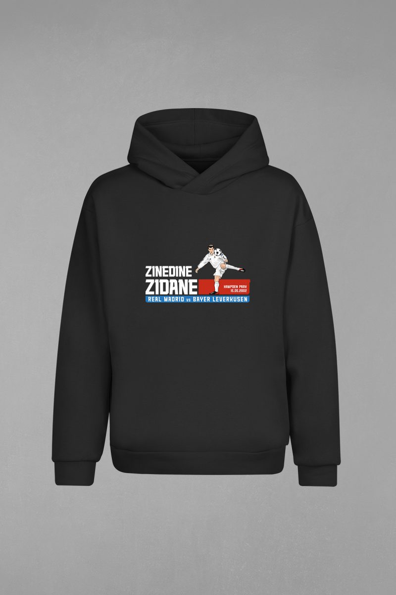 Zidane Leverkusen Hatıra Kapşonlu Sweatshirt