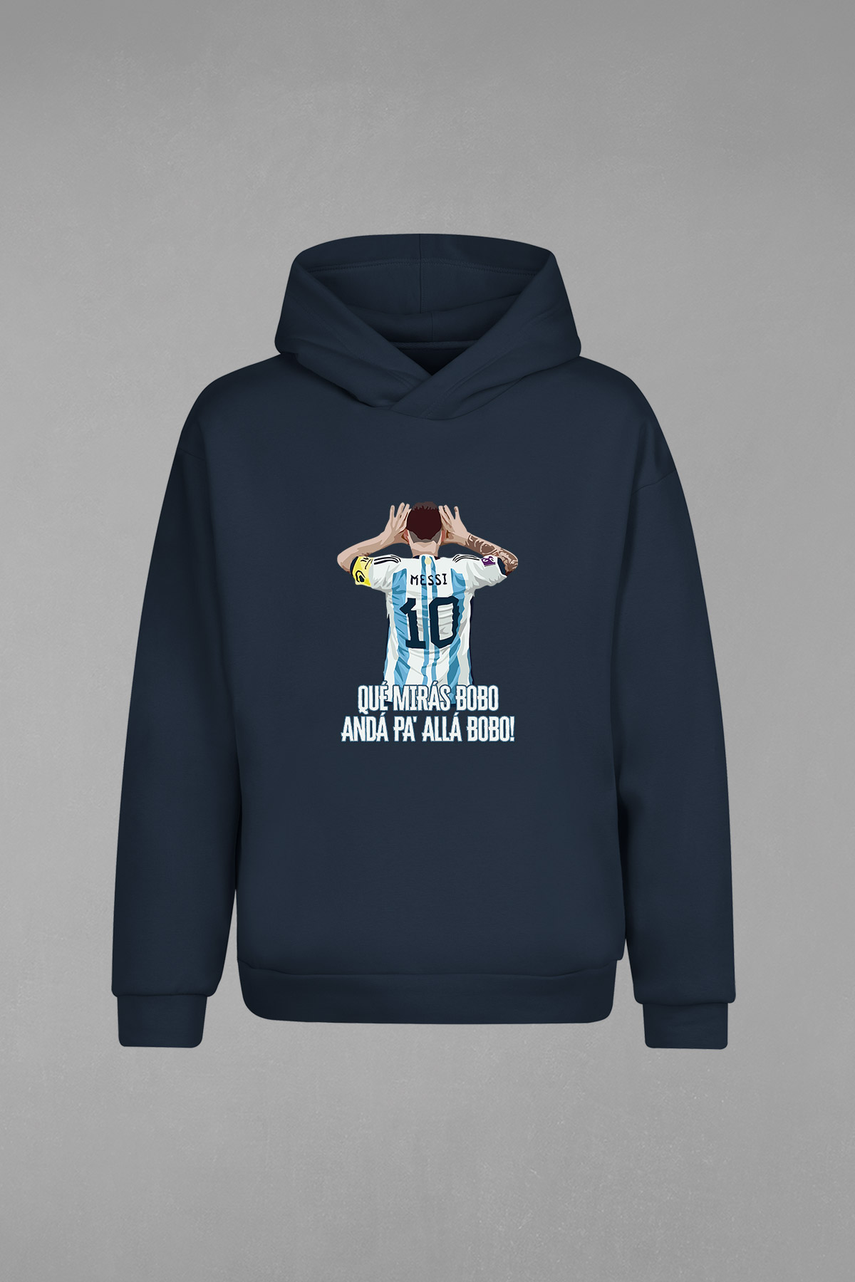 Messi Bobo Kapşonlu Sweatshirt