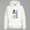 HD-188-Ekru Napoli Maradona 10 Kapşonlu Sweatshirt