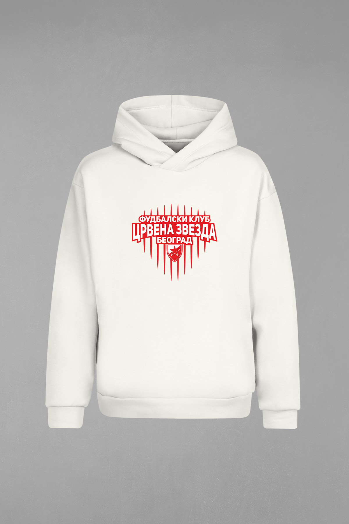 Kızılyıldız Red Star Kapşonlu Sweatshirt