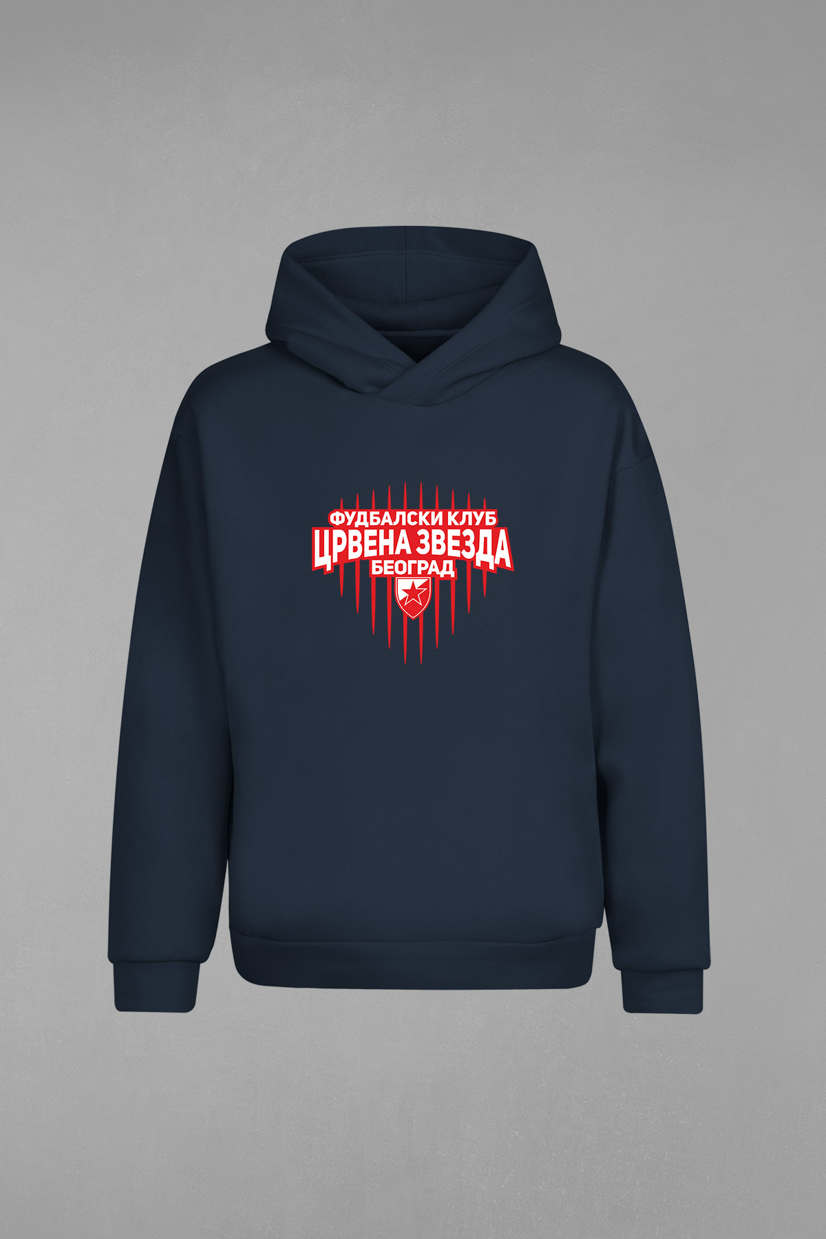Kızılyıldız Red Star Kapşonlu Sweatshirt