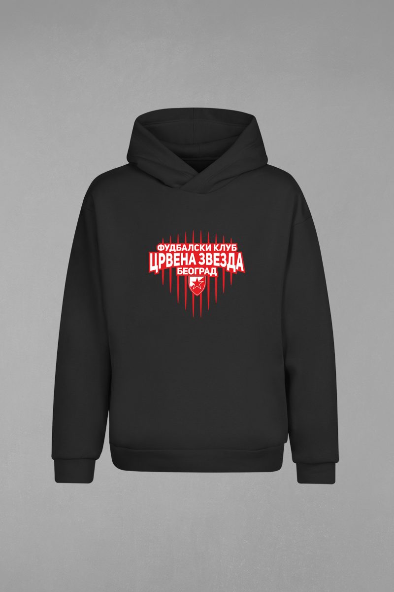Kızılyıldız Red Star Kapşonlu Sweatshirt