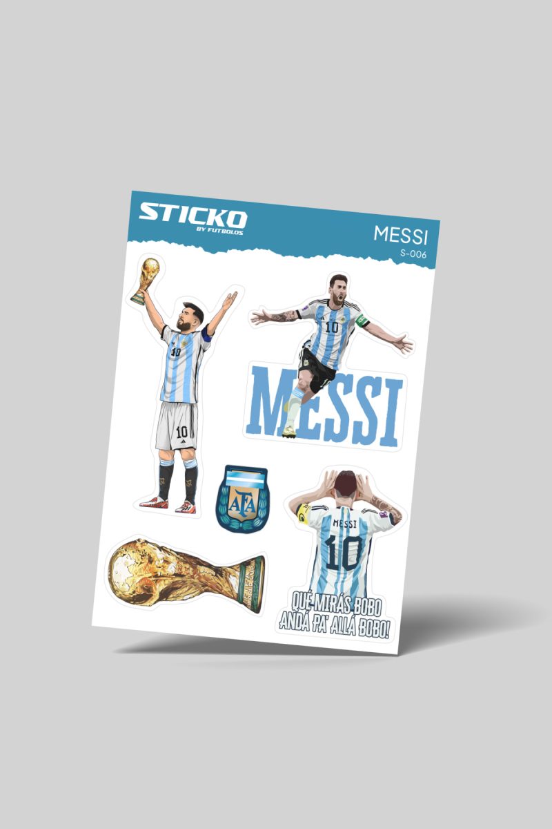 Messi Sticker - Sticko Etiket