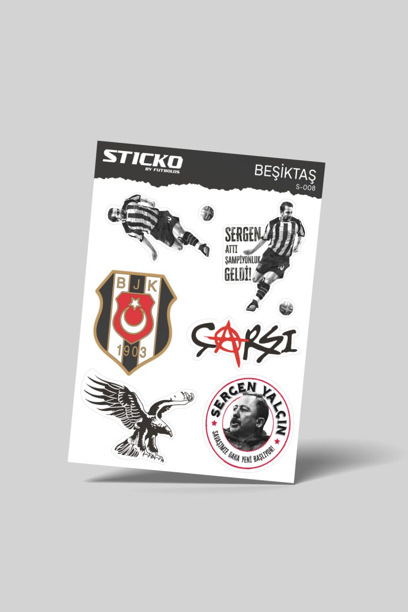 Beşiktaş Sticker - Sticko Etiket