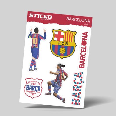 Barcelona Sticker - Sticko Etiket