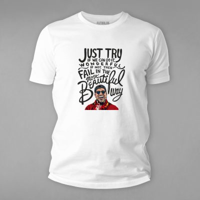 FTBL-216-Beyaz Jurgen Klopp Tişörtü