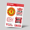Manchester United Sticker - Sticko Etiket