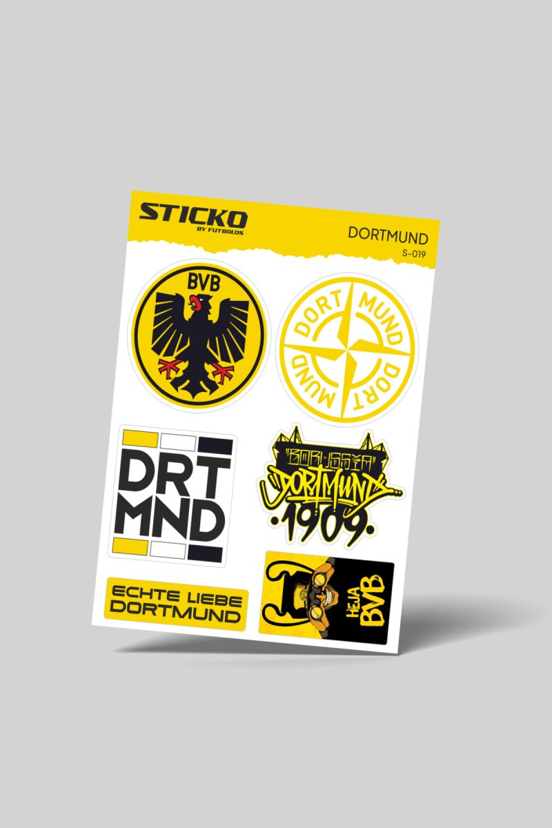 Borussia Dortmund Sticker - Sticko Etiket