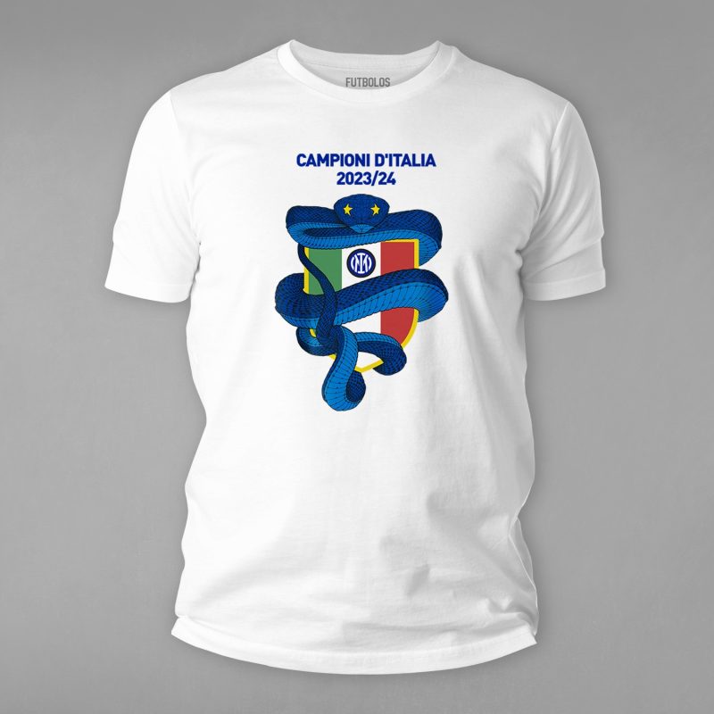interbeyaz İnter Milan Şampiyonluk Tişörtü