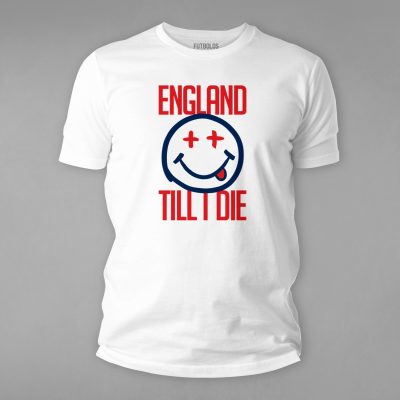 İngiltere Till I Die Tişörtü
