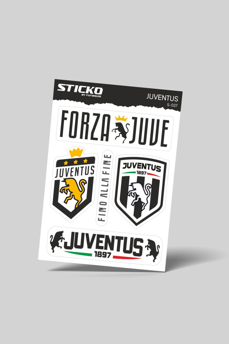 Juventus Sticker - Sticko Etiket