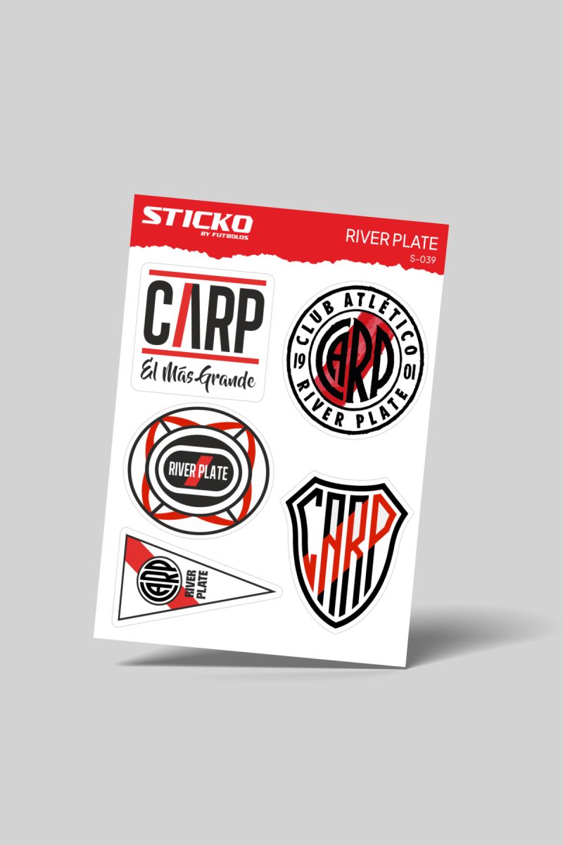 River Plate Sticker - Sticko Etiket