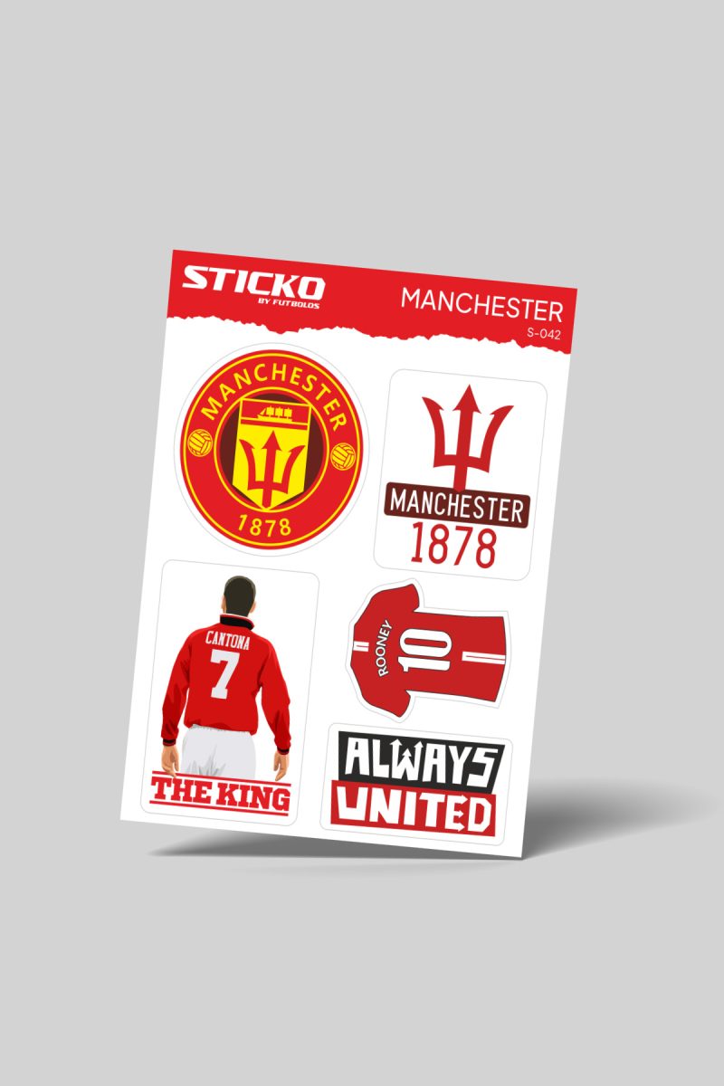 Manchester United Sticker - Sticko Etiket