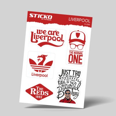 Liverpool Sticker - Sticko Etiket