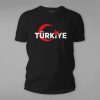 FTBL-242-Siyah Türkiye Özel Tişörtü